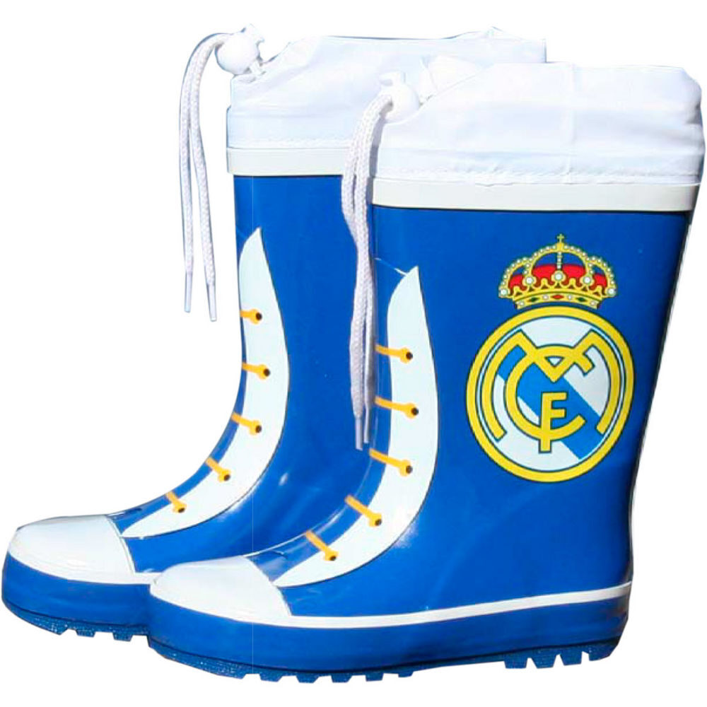 Botas agua azules cierre ajustable Real Madrid