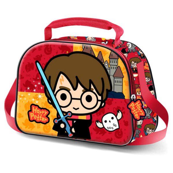 Bolsa portameriendas 3D Chibi Harry Potter