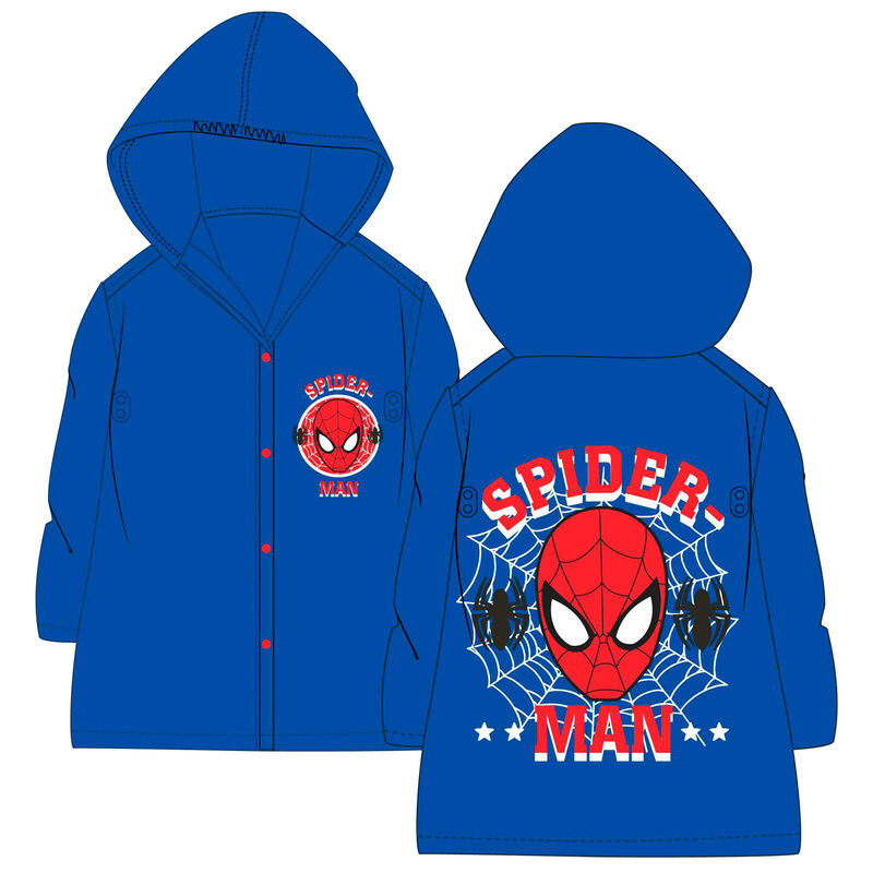 Chubasquero Spiderman Marvel