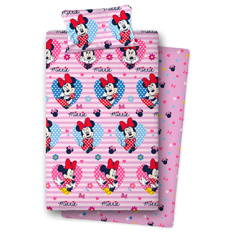 Juego sabanas Minnie Disney cama 105cm