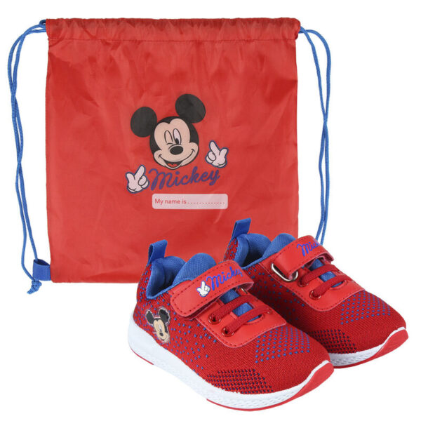 Zapatillas deportivas + saco Mickey Disney