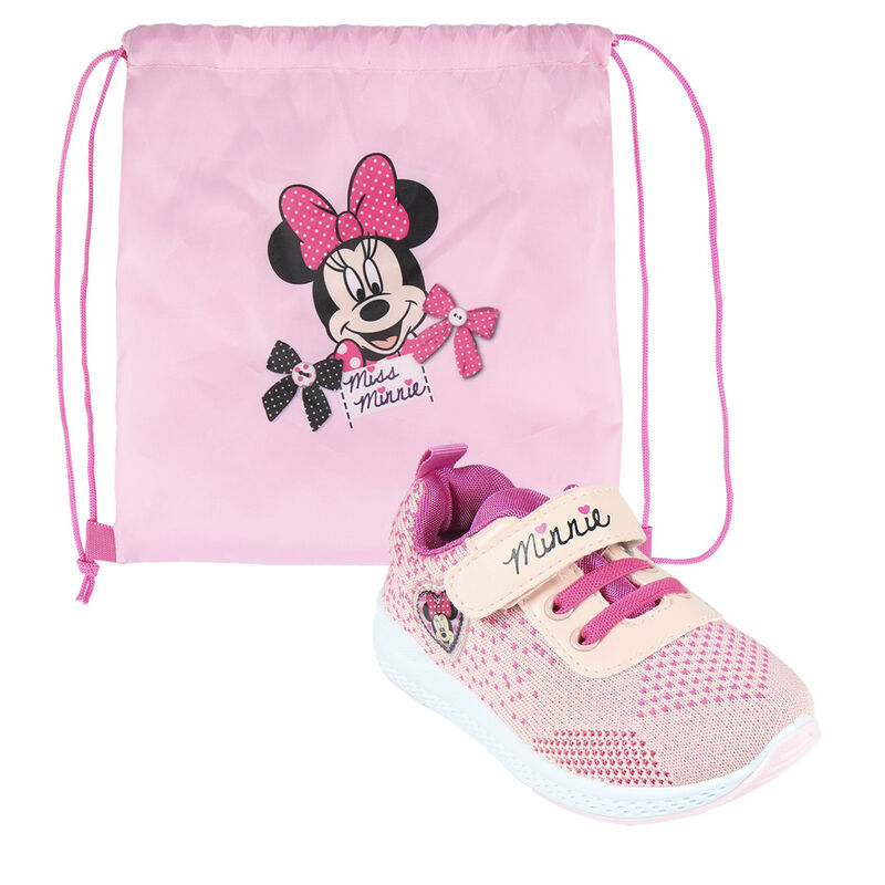 Zapatillas deportivas + saco Minnie Disney