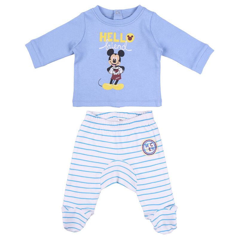 Conjunto pijama baby Mickey Disney interlock