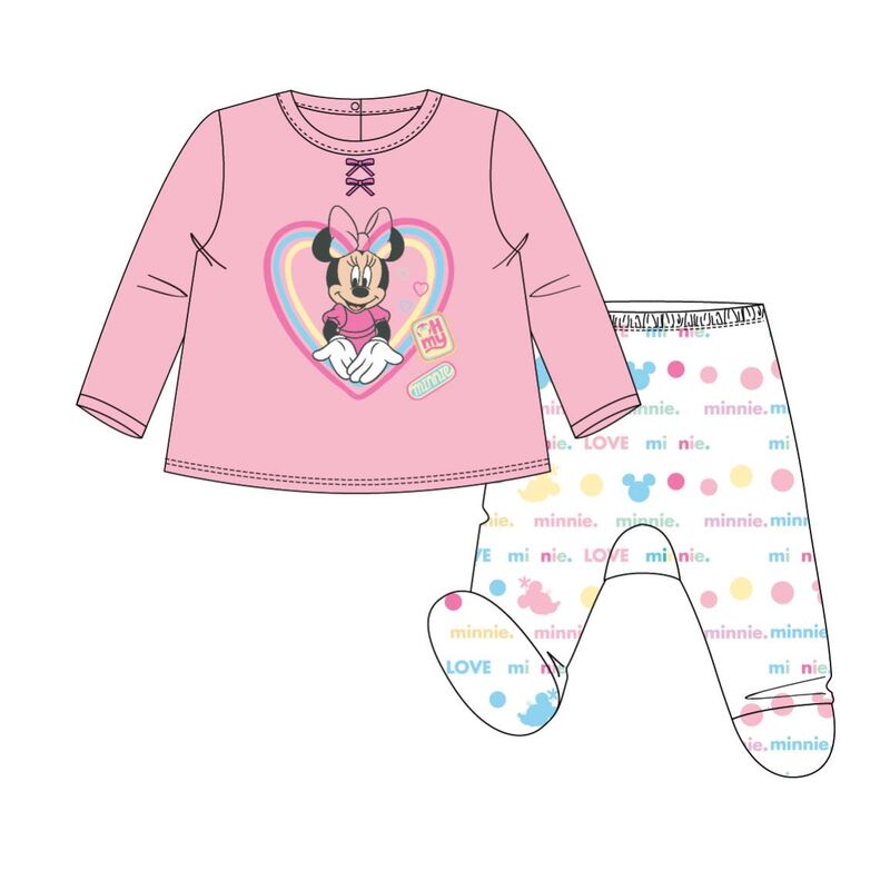 Conjunto pijama Minnie Disney interlock