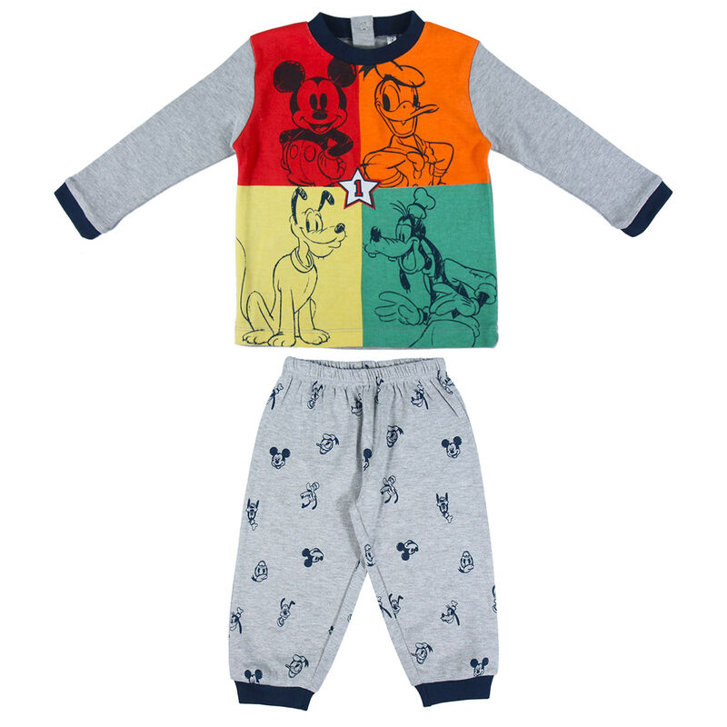 Conjunto pijama baby Mickey Disney interlock