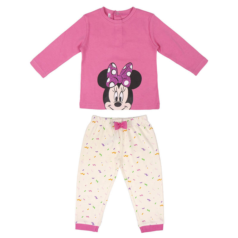 Conjunto pijama baby Minnie Disney interlock