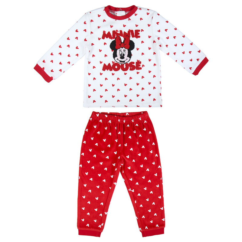 Conjunto pijama Minnie Disney velour