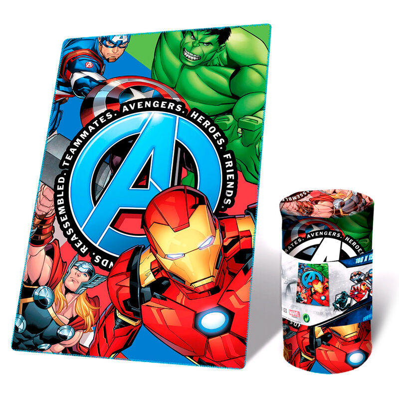 Manta polar Vengadores Avengers Marvel