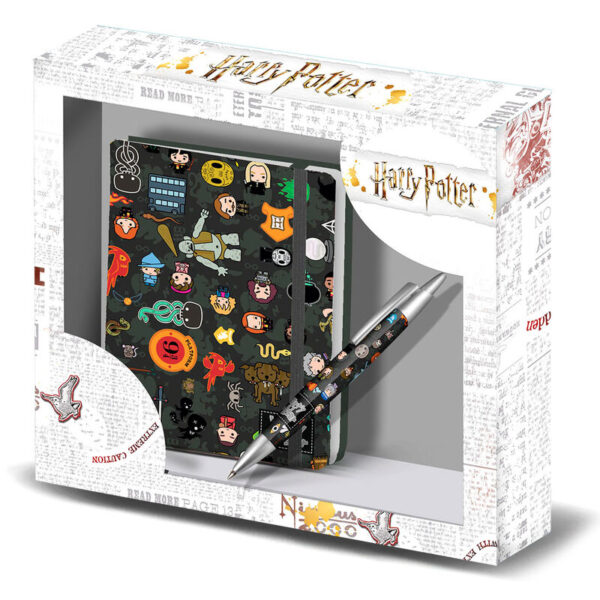 Set diario + boligrafo Leviosa Harry Potter