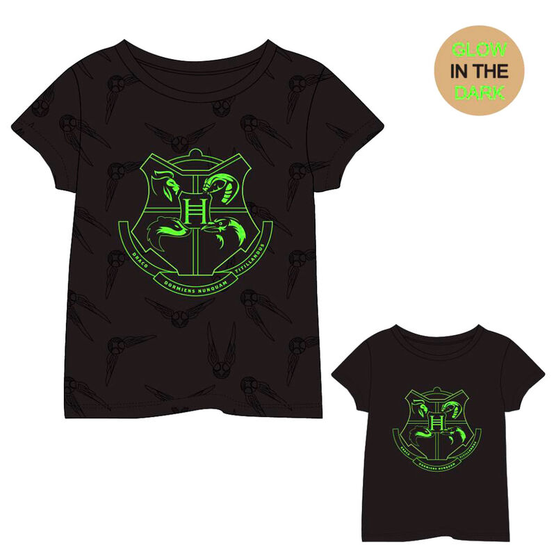 Camiseta Glow in the Dark Harry Potter
