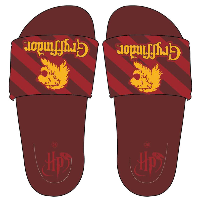 Chanclas Gryffindor Harry Potter