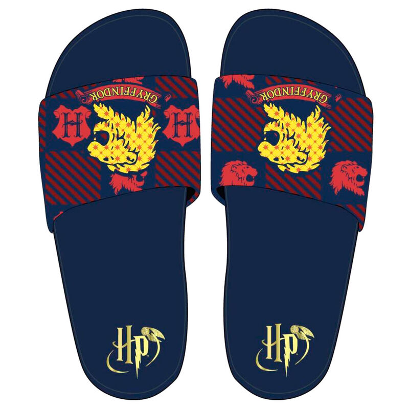 Chanclas Gryffindor Harry Potter adulto