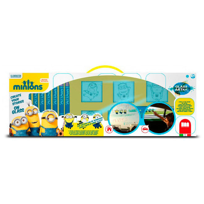Set actividades + 5 sellos Minions