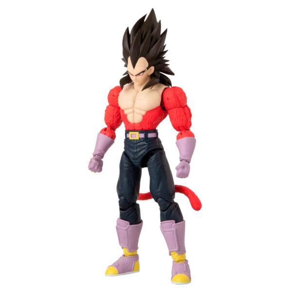 Figura deluxe Super Saiyan 4 Vegeta Dragon Ball Super