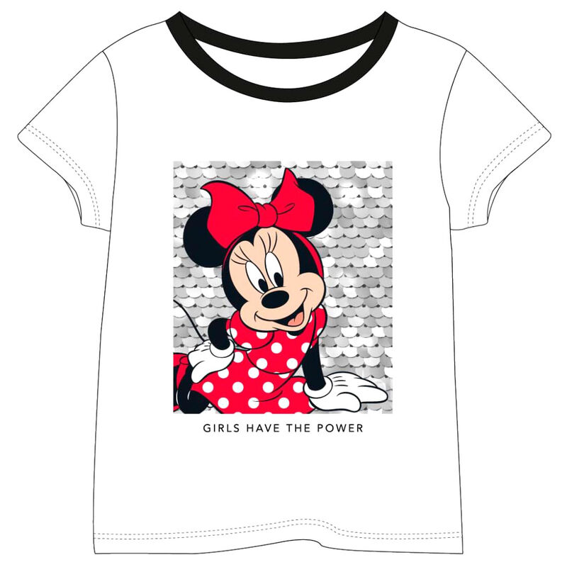 Camiseta lentejuelas Minnie Disney