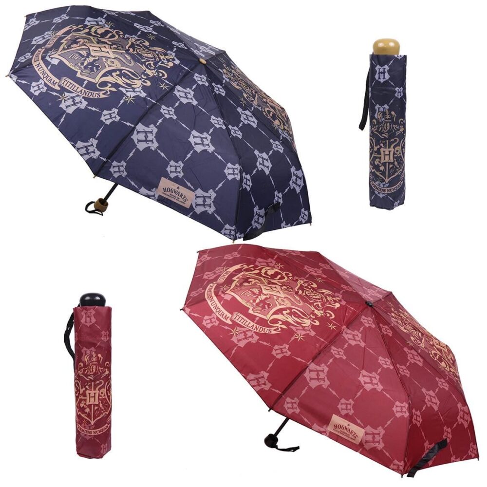 Paraguas plegable manual Hogwarts Harry Potter adulto