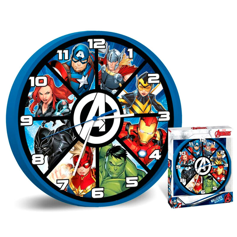 Reloj pared Vengadores Avengers Marvel