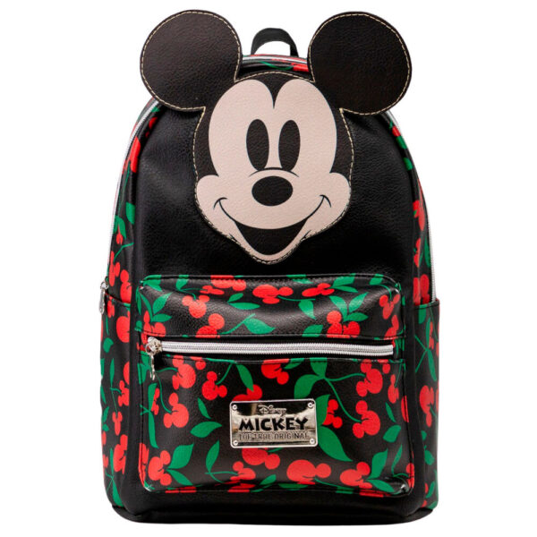 Mochila fashion Mickey Cherry Disney 31cm