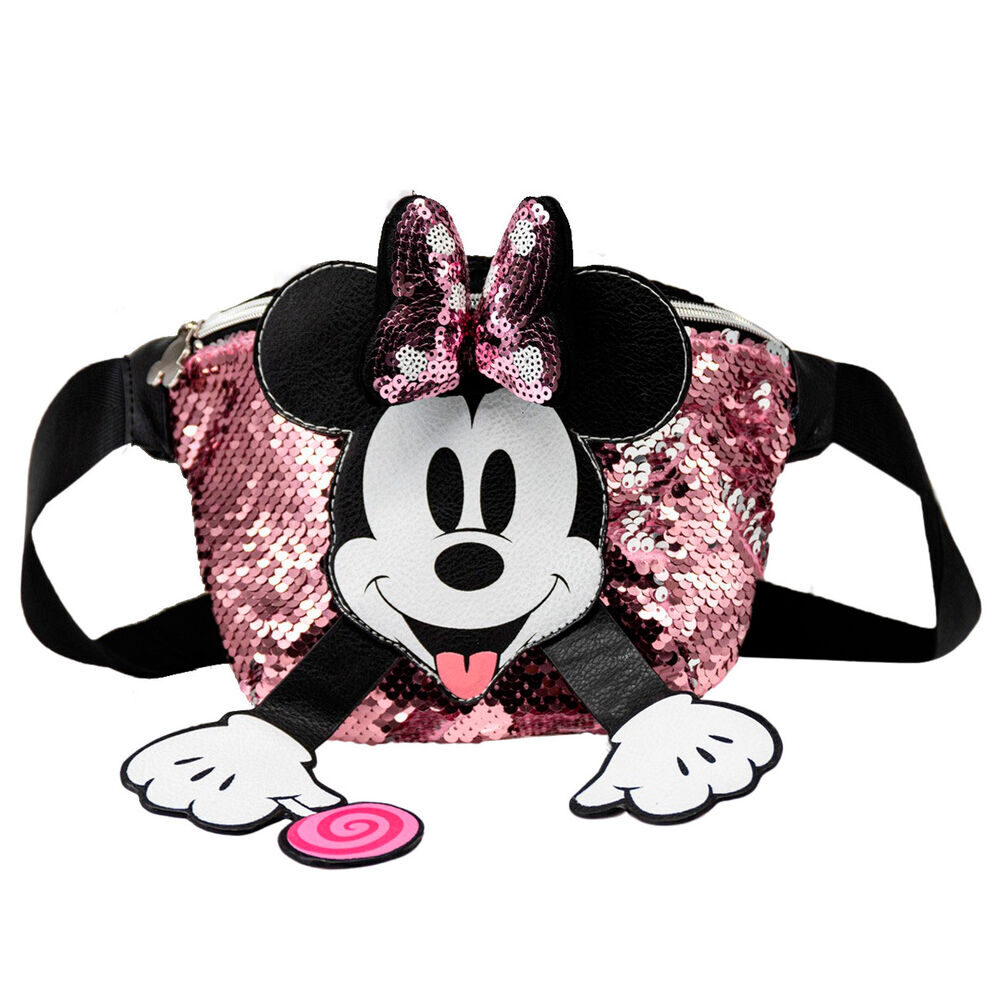 Riñonera Lollipop Minnie Disney lentejuelas