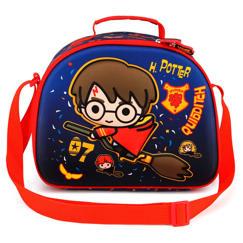 Bolsa portameriendas 3D Quidditch Harry Potter