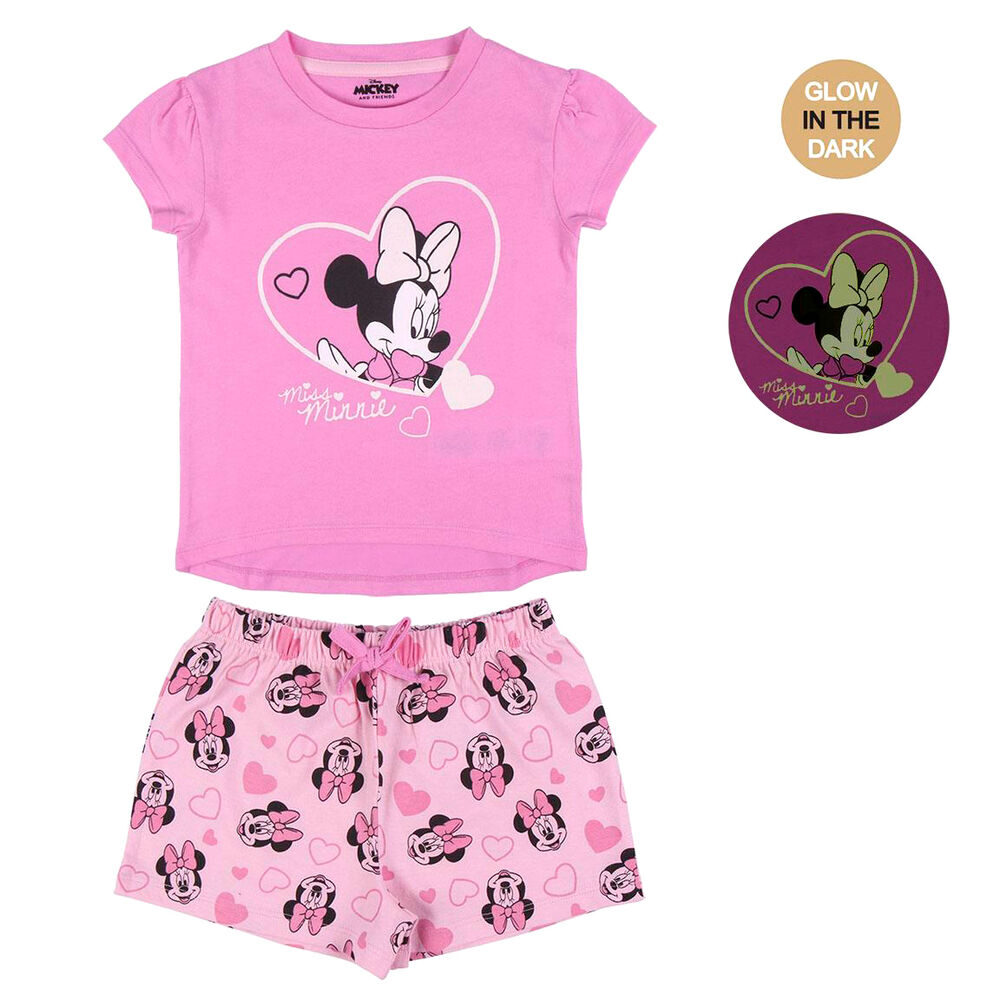 Pijama Glow in the Dark Minnie Disney