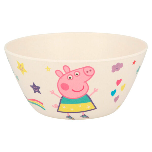 Cuenco Peppa Pig bambu