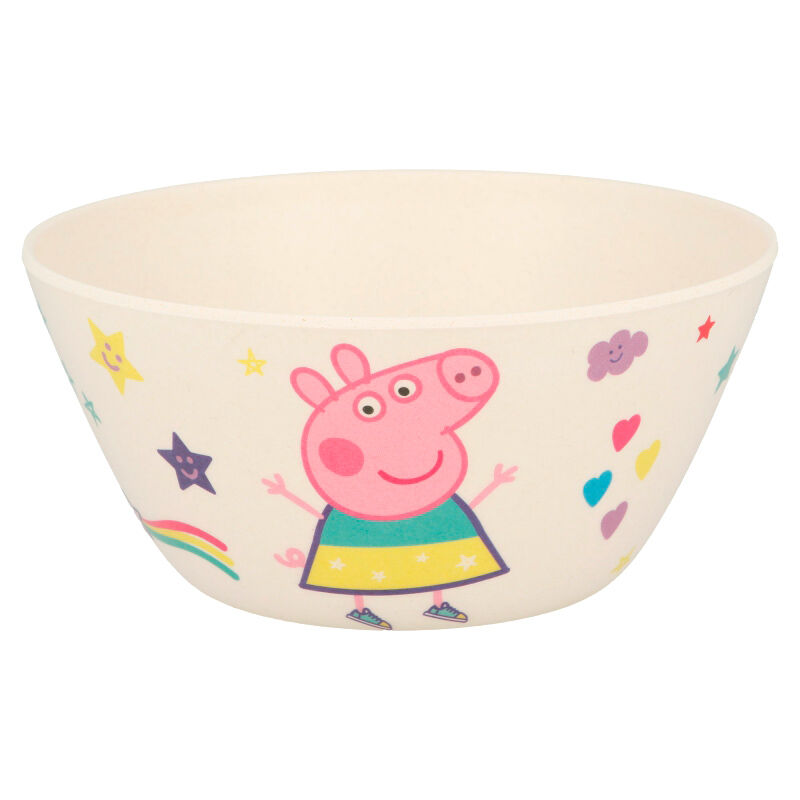 Cuenco Peppa Pig bambu