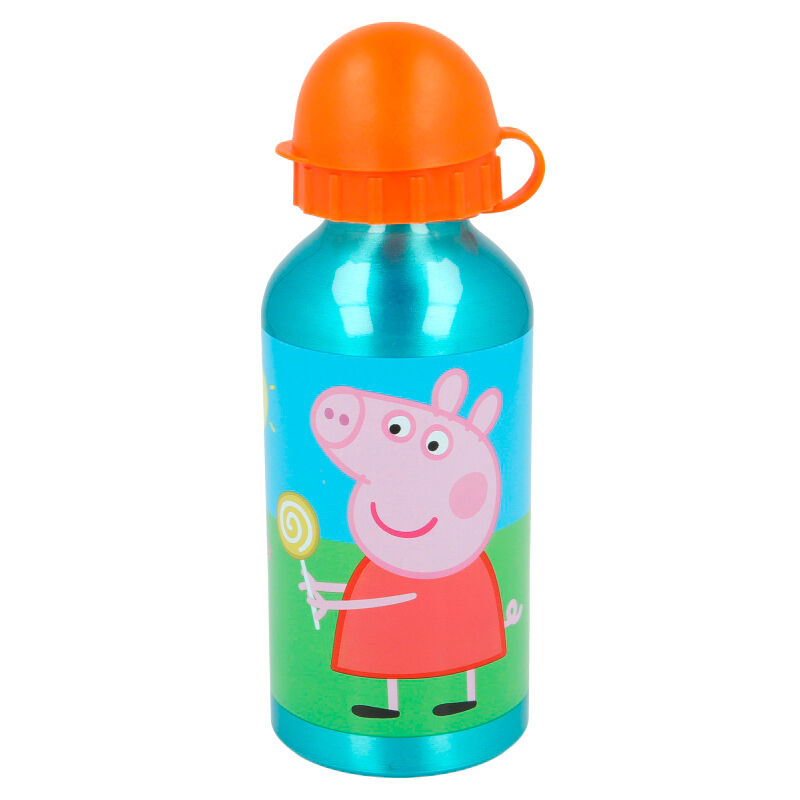 Cantimplora aluminio Peppa Pig 400ml