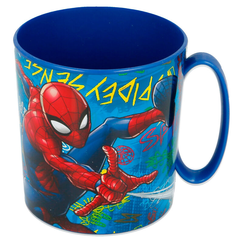 Taza Graffiti Spiderman Marvel microondas