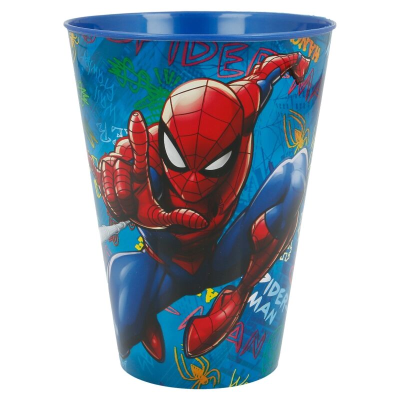 Vaso Graffiti Spiderman Marvel 430ml