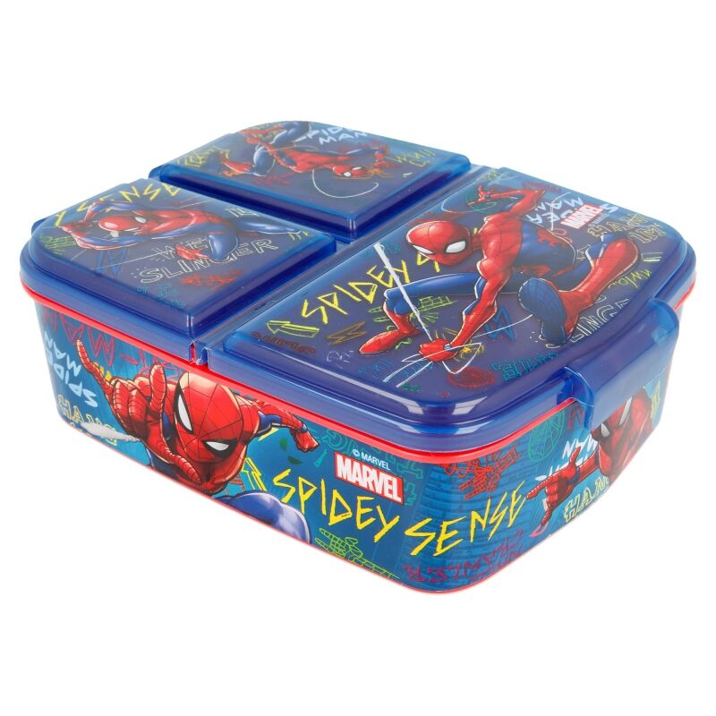 Sandwichera multiple Graffiti Spiderman Marvel