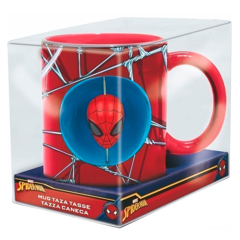 Taza Spinner Spiderman Marvel