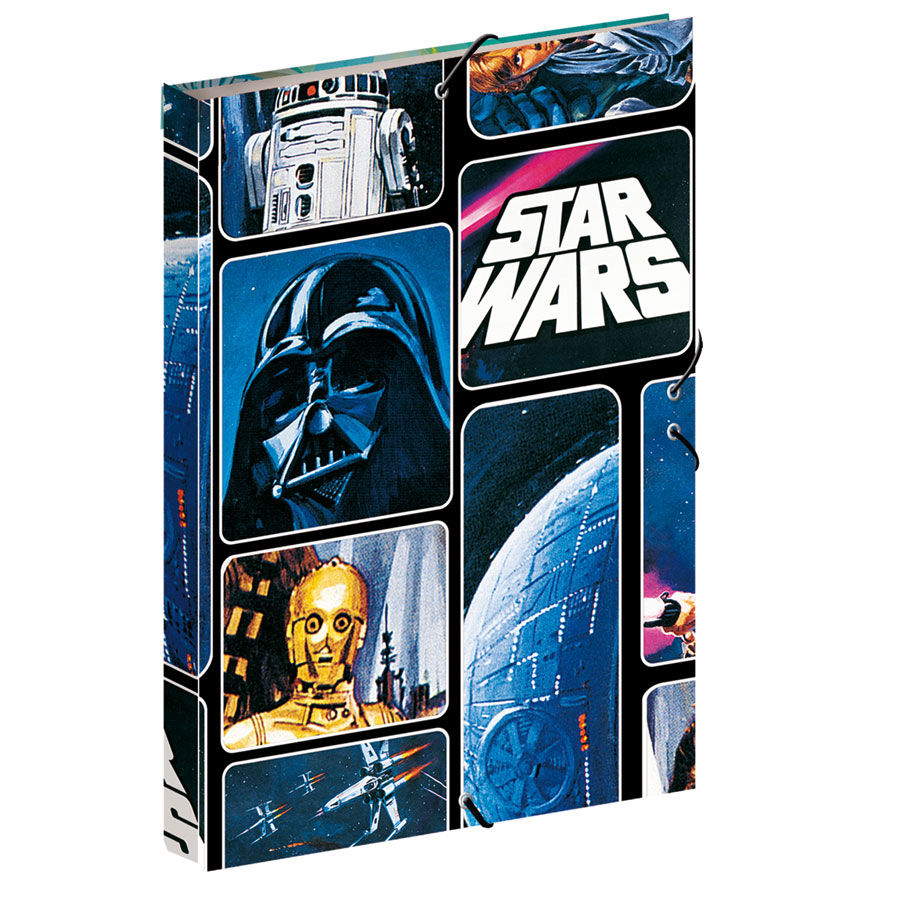 Carpeta Star Wars Space A4 solapas