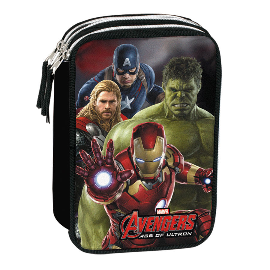 Plumier Vengadores Avengers Marvel Mighty triple
