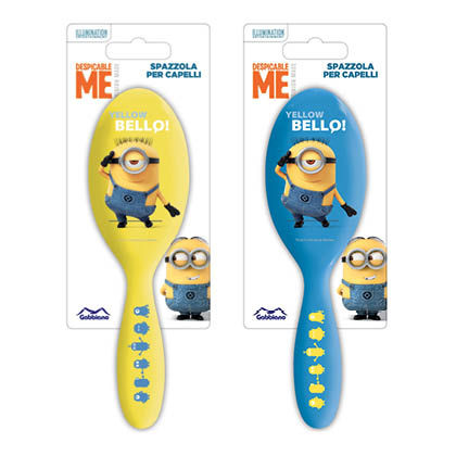 Cepillo cabello Minions surtido