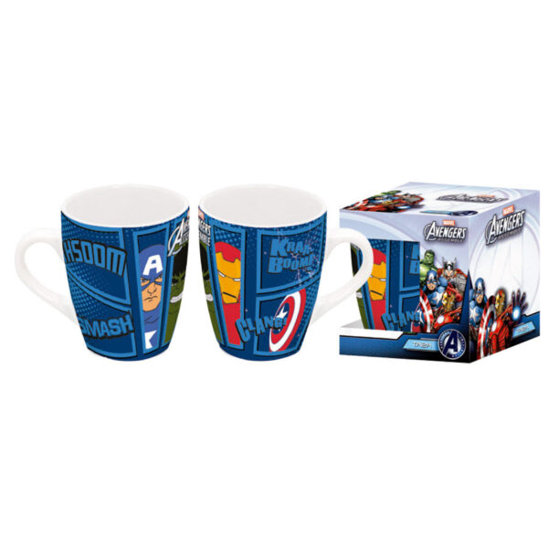 Taza ceramica Vengadores Avengers Marvel barrilete