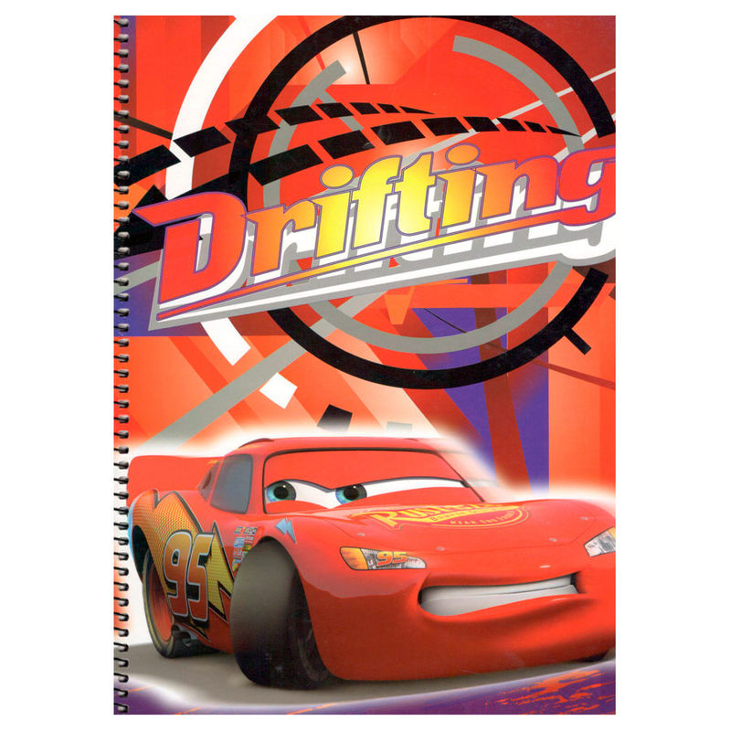 Block Cars Disney A4 80h surtido