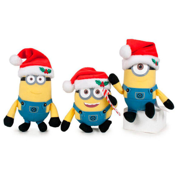 Peluche llavero Minions Christmas 10cm surtido