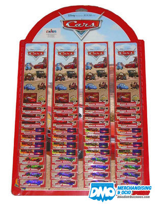 Expositor 48 stickers Cars - pegatinas