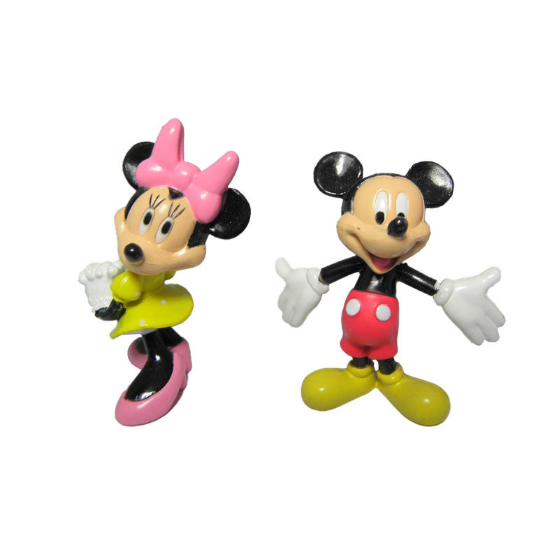 Figura llavero Mickey Minnie Disney 5cm surtido