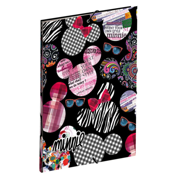 Carpeta A4 gomas solapas Minnie Disney Art