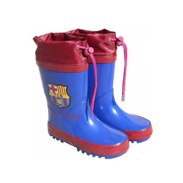 Botas agua FC Barcelona escudo cierre ajustable