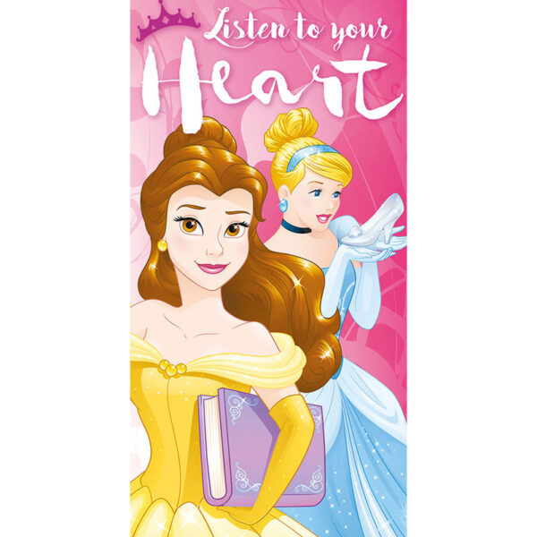 Toalla Princesas Disney Listen to your Heart algodon