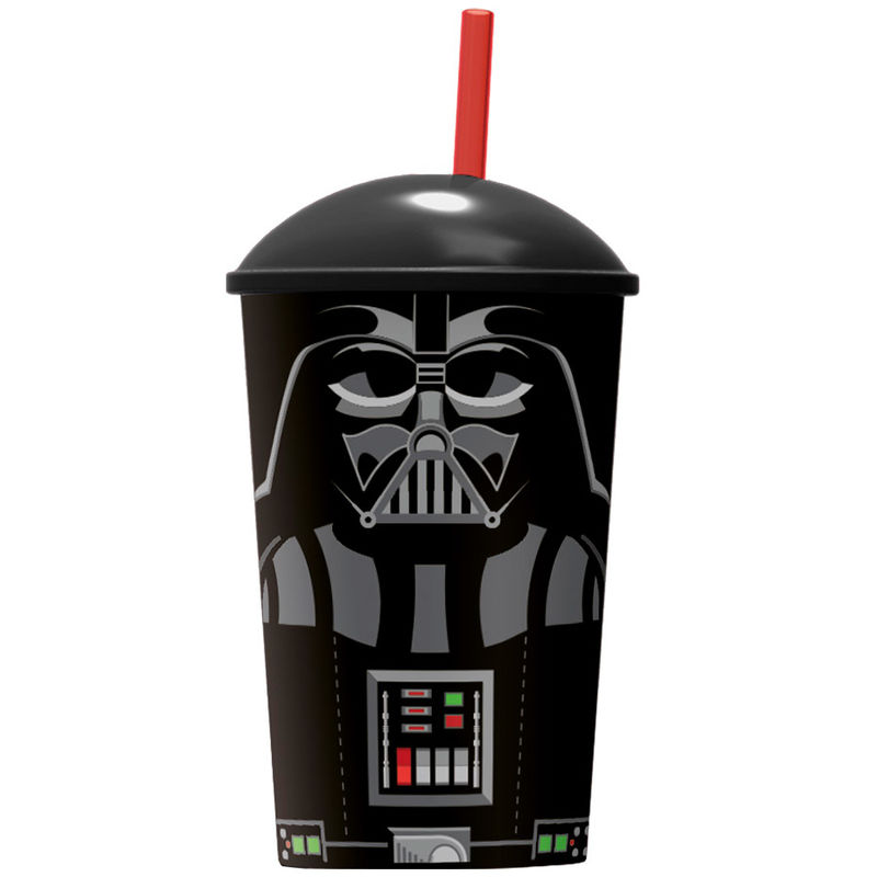 Vaso Star Wars Darth Vader pajita