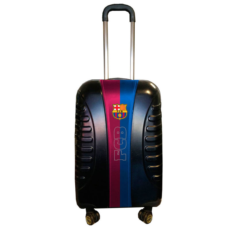 Maleta trolley ABS FC Barcelona Black 4r 55cm