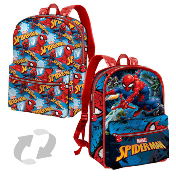 Mochila reversible Spiderman Marvel Danger 38cm