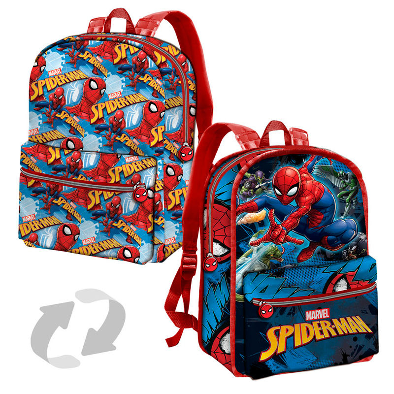 Mochila reversible Spiderman Marvel Danger 38cm