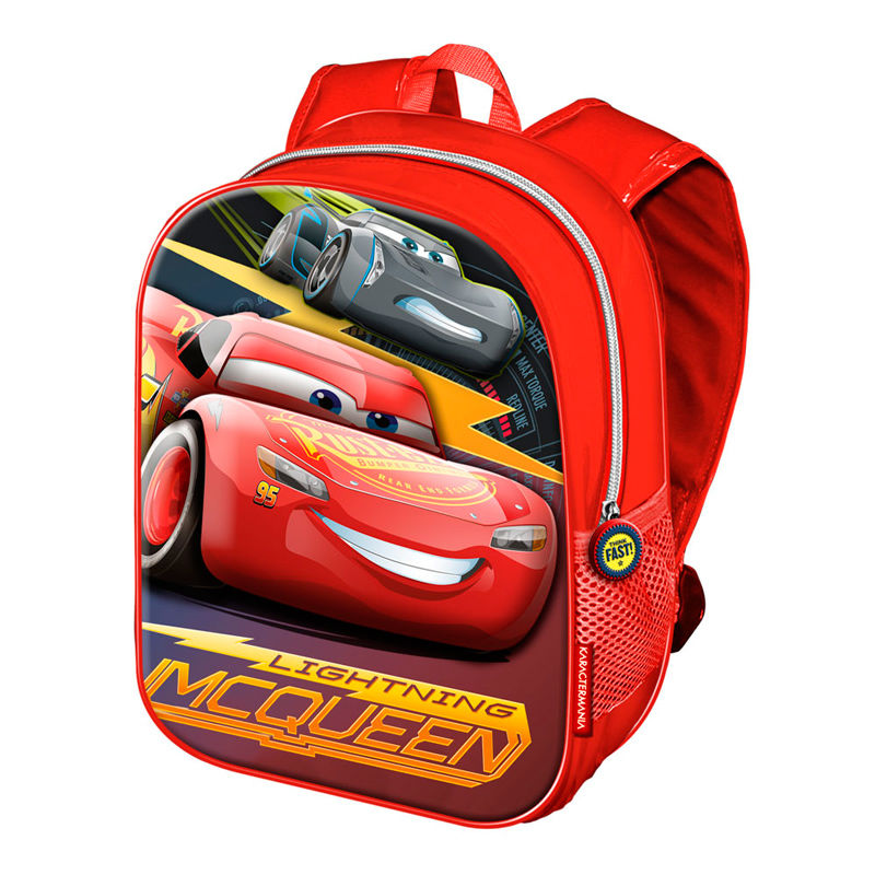Mochila 3D Cars 3 Disney Race 32cm