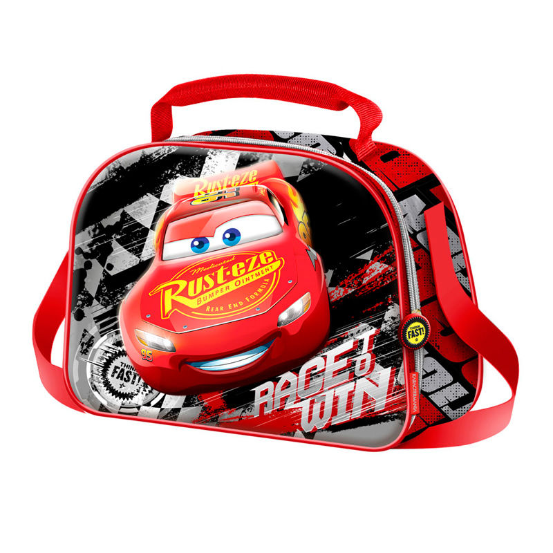 Bolsa portameriendas 3D Cars 3 Disney Win