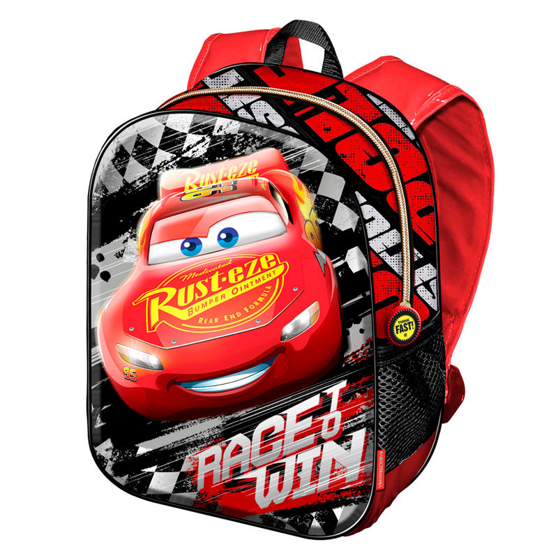 Mochila 3D Cars 3 Disney Win 32cm